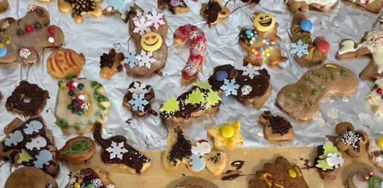 In der Weihnachtsbäckerei