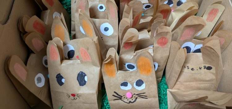 Osternestsuche mit Rätsel